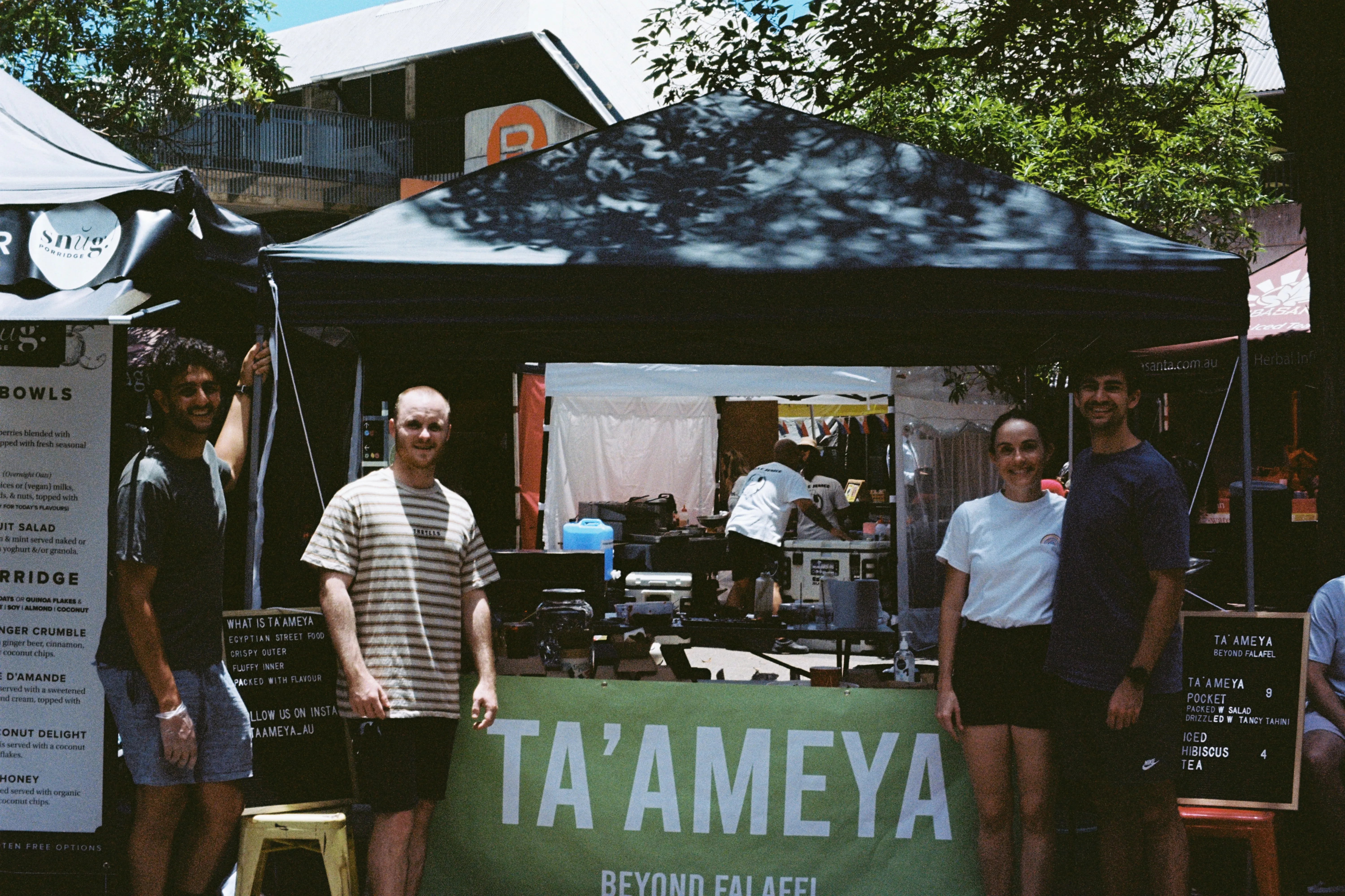Taameya market stall